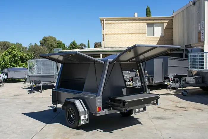 7x5 Tradie Enclosed BBQ Trailer 7x5 Tradie Enclosed BBQ Trailer